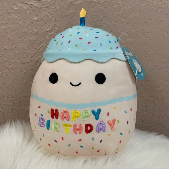 NEW Squishmallows Kiks Happy Birthday 12” Plush - Picture 2 of 6